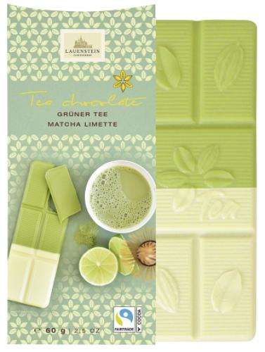 Grner Tee Matcha-Limette Teeschokolade